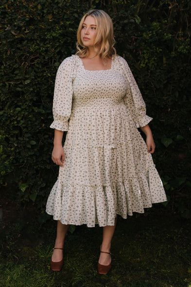 Madeline Dress in Blue