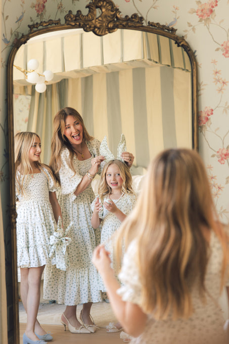 Madeline Dress in Blue