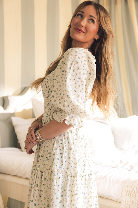 Madeline Dress in Blue