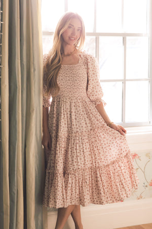Madeline Dress In Pink