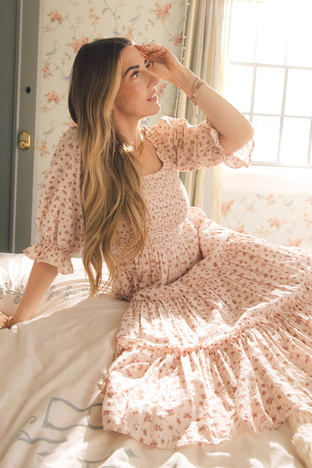 Madeline Dress In Pink