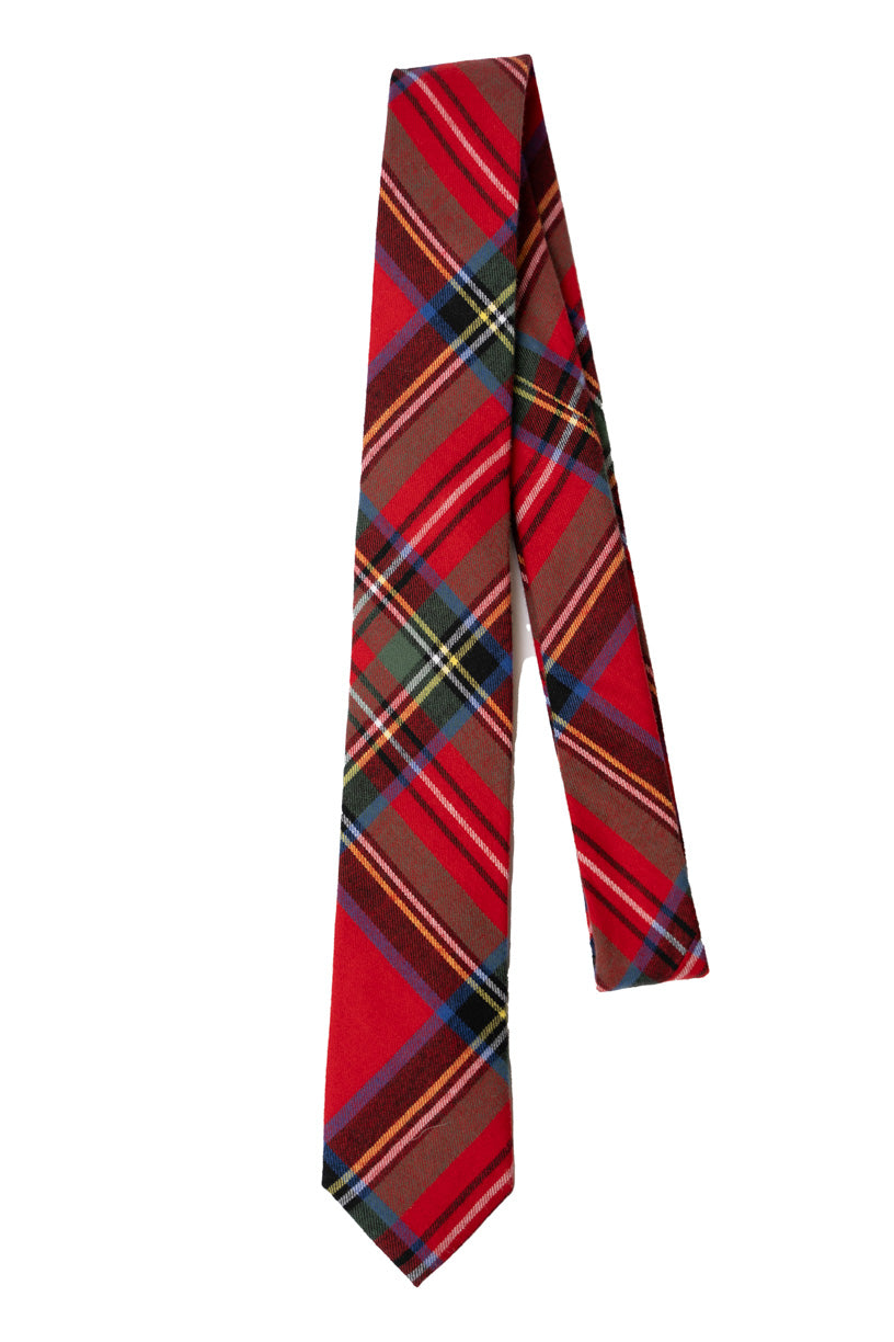 Holiday Plaid Men's Tie