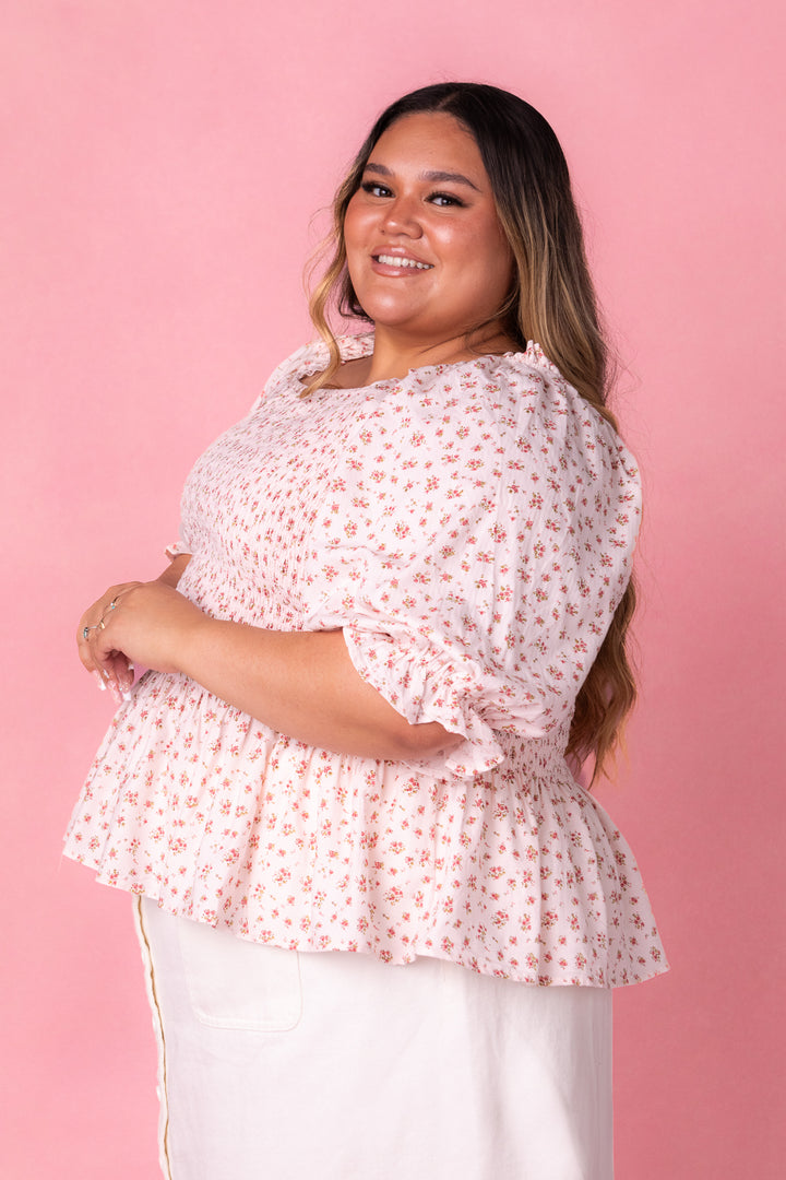 Madeline Top in Pink