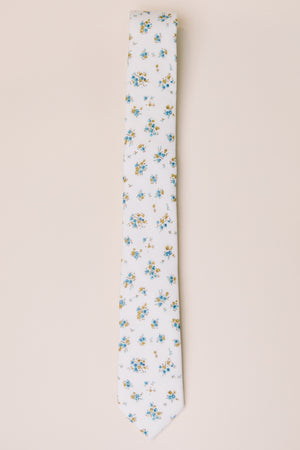 Ties in Madeline Blue Floral