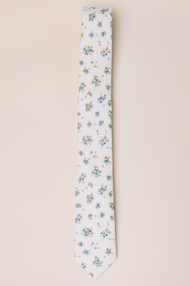 Ties in Madeline Blue Floral