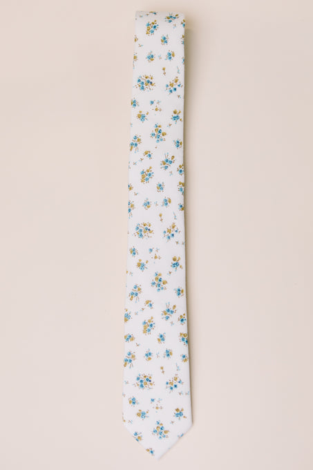 Ties in Madeline Blue Floral
