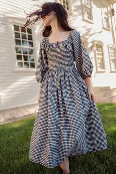 Mae3_4SleevesDressinPrussianBl