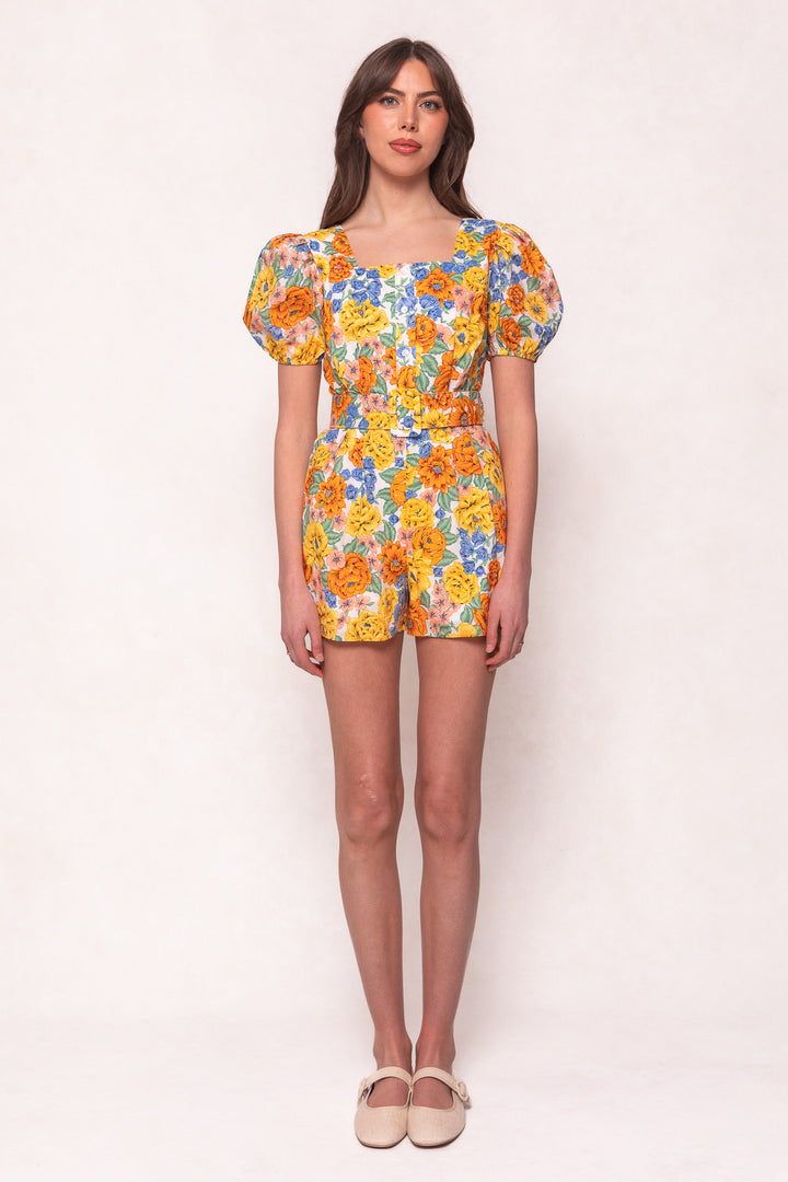 Marianne Romper in Floral