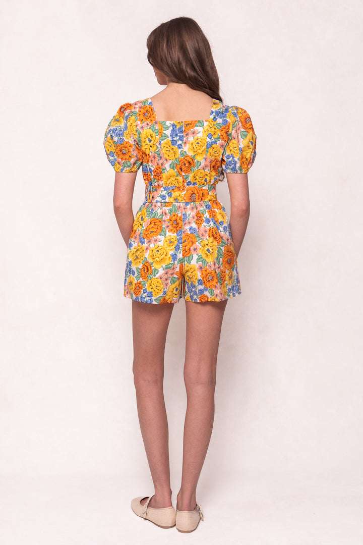 Marianne Romper in Floral