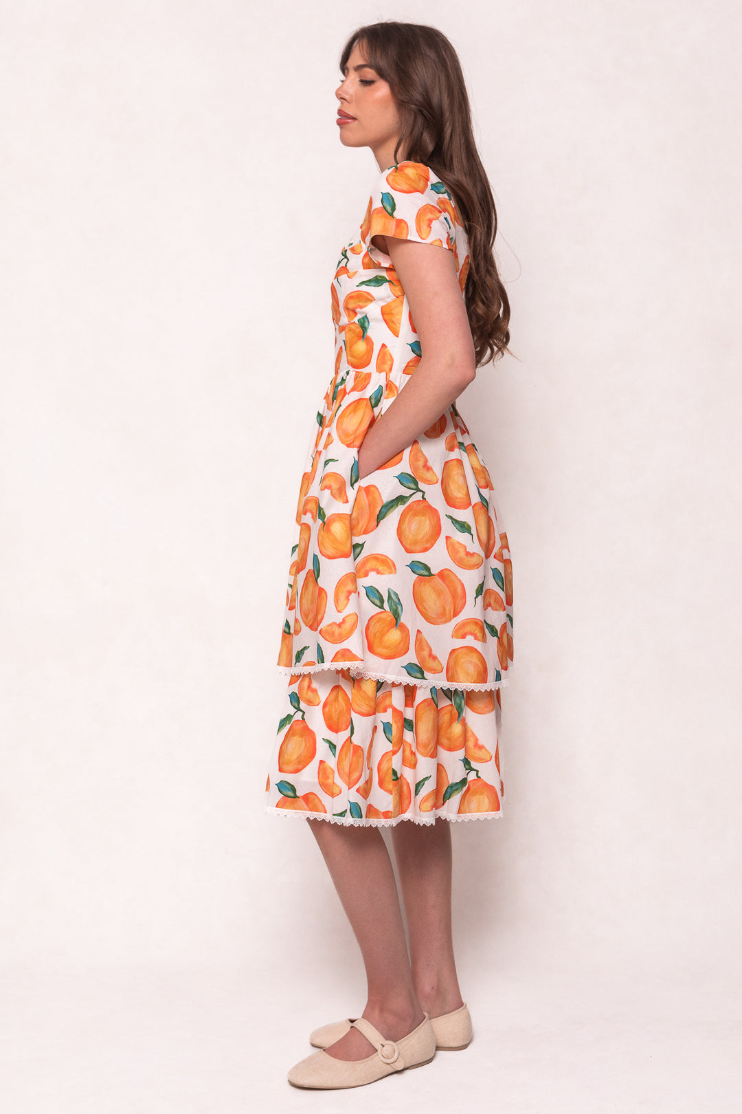 Marie Dress in Citrus