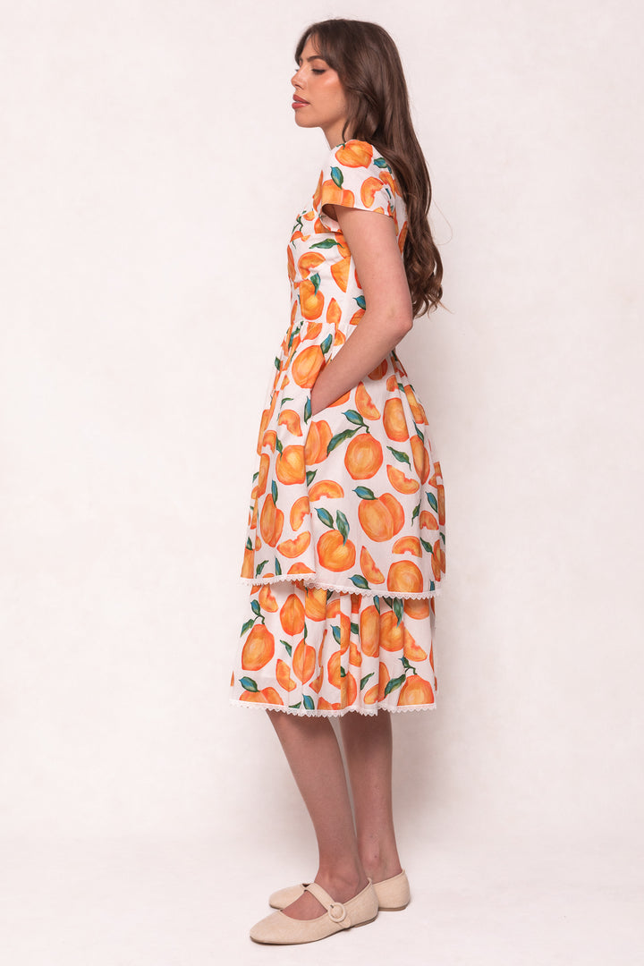 Marie Dress in Citrus
