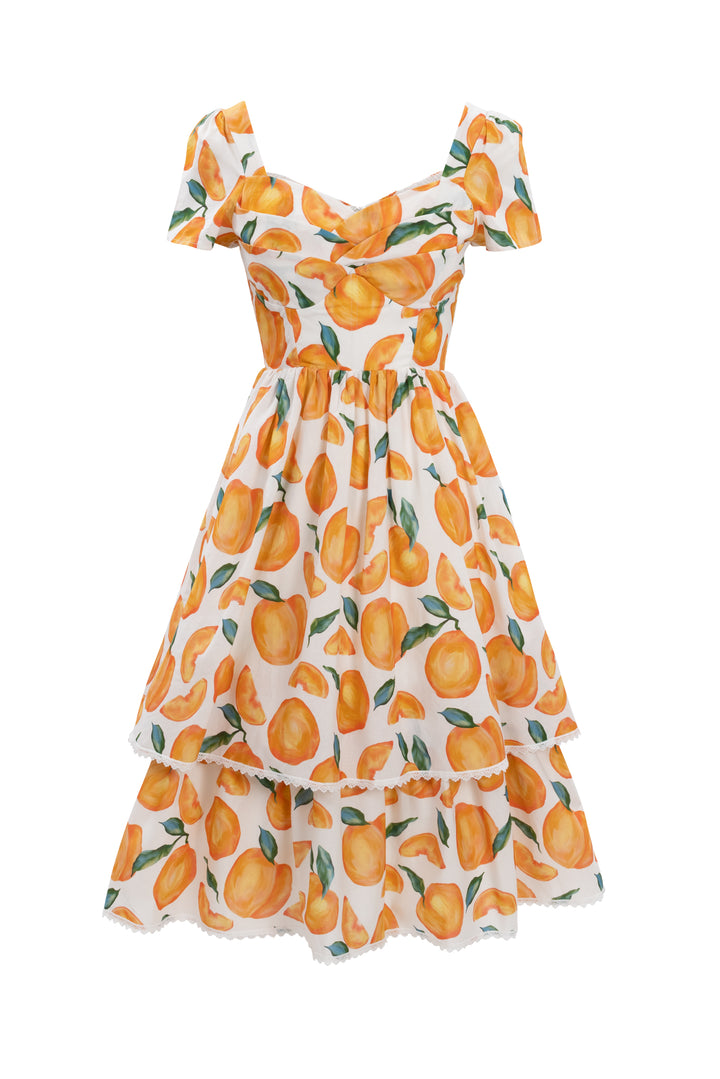 Marie Dress in Citrus