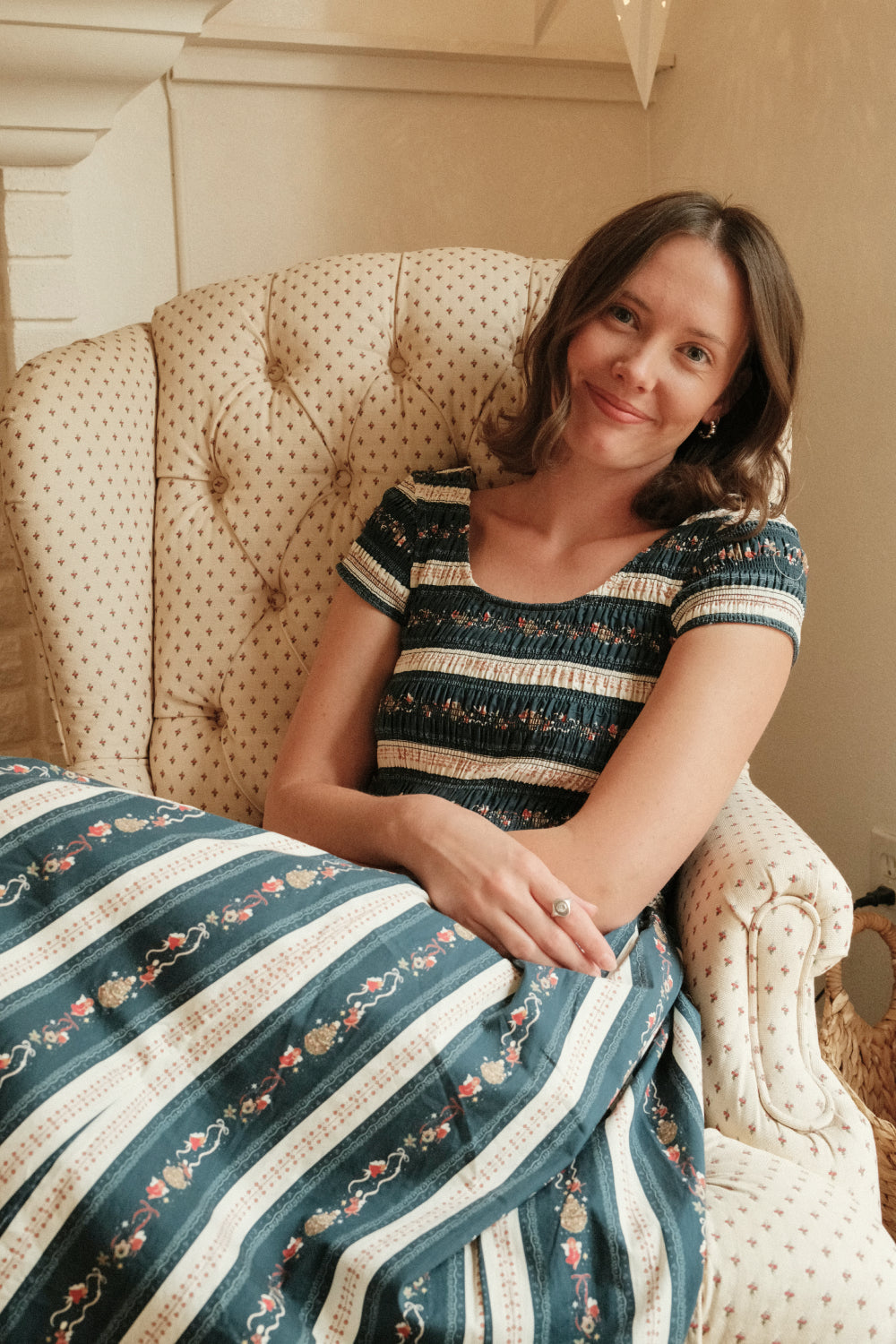 Marlow Dress in Sugar Plum Fairy