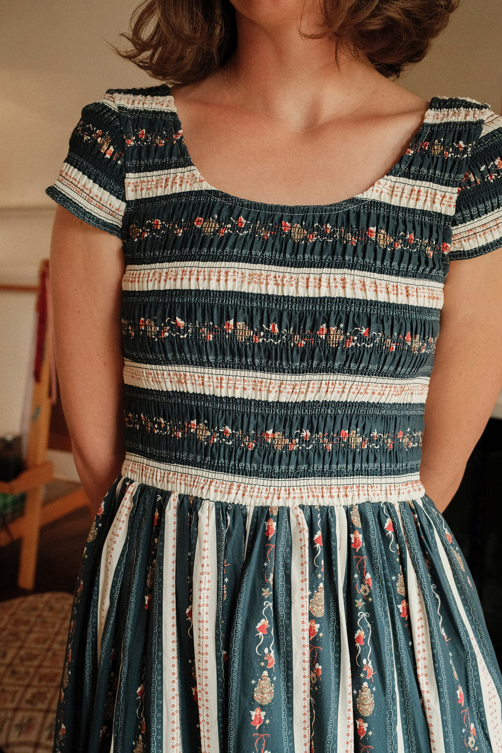 Marlow Dress in Sugar Plum Fairy