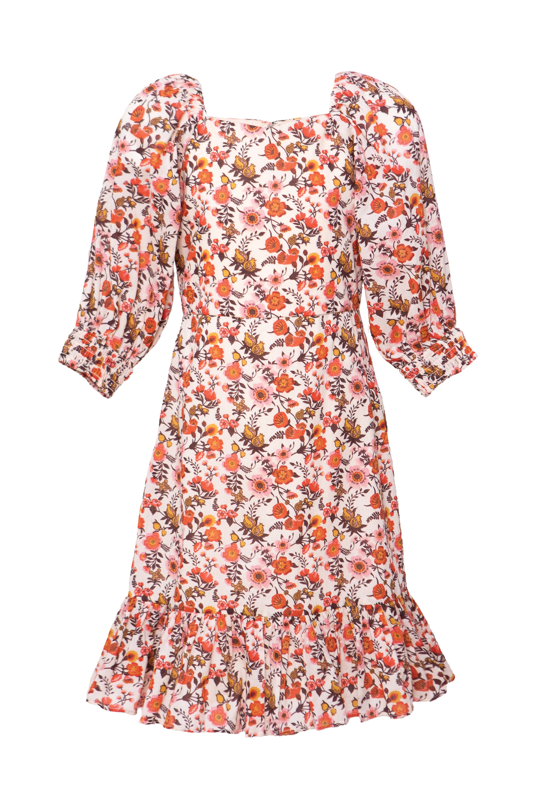 Mini Maya Dress in Fall Floral FINAL SALE Ivy City Co