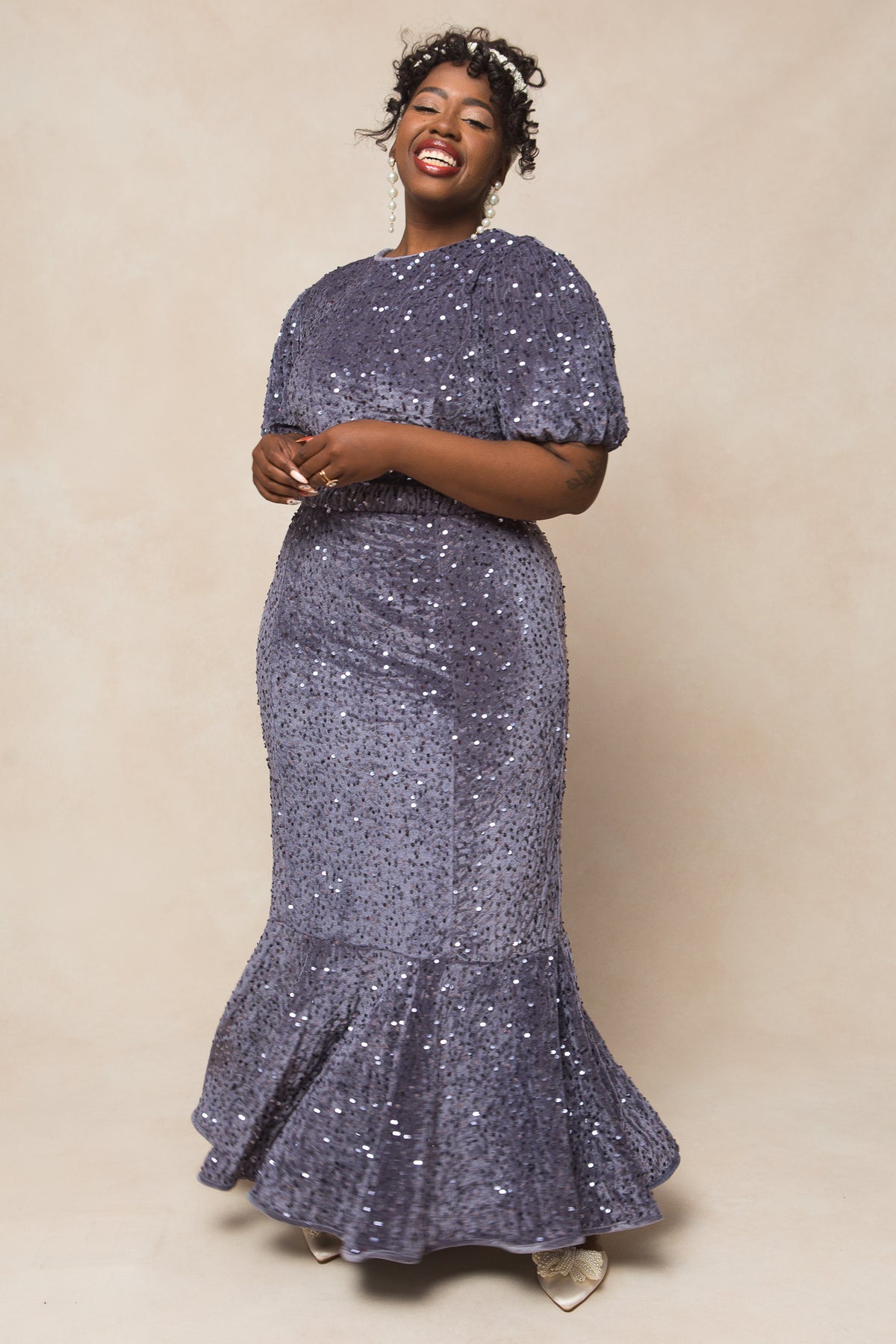 Melrose Dress in Steel Ivy City Co