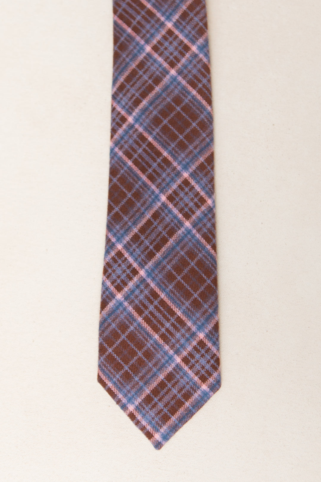 Mens Max Tie in Virginia Plaid