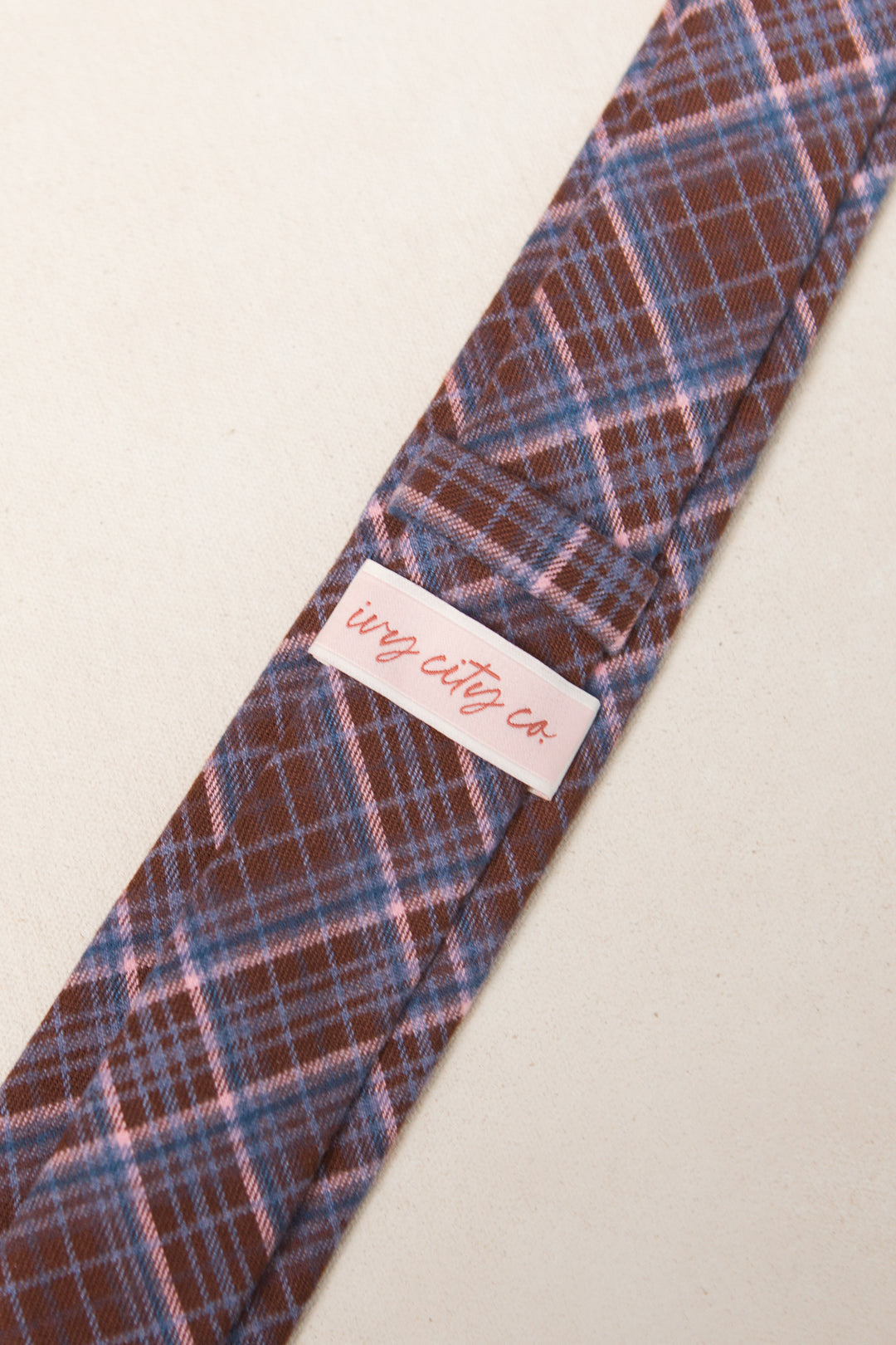 Mens Max Tie in Virginia Plaid