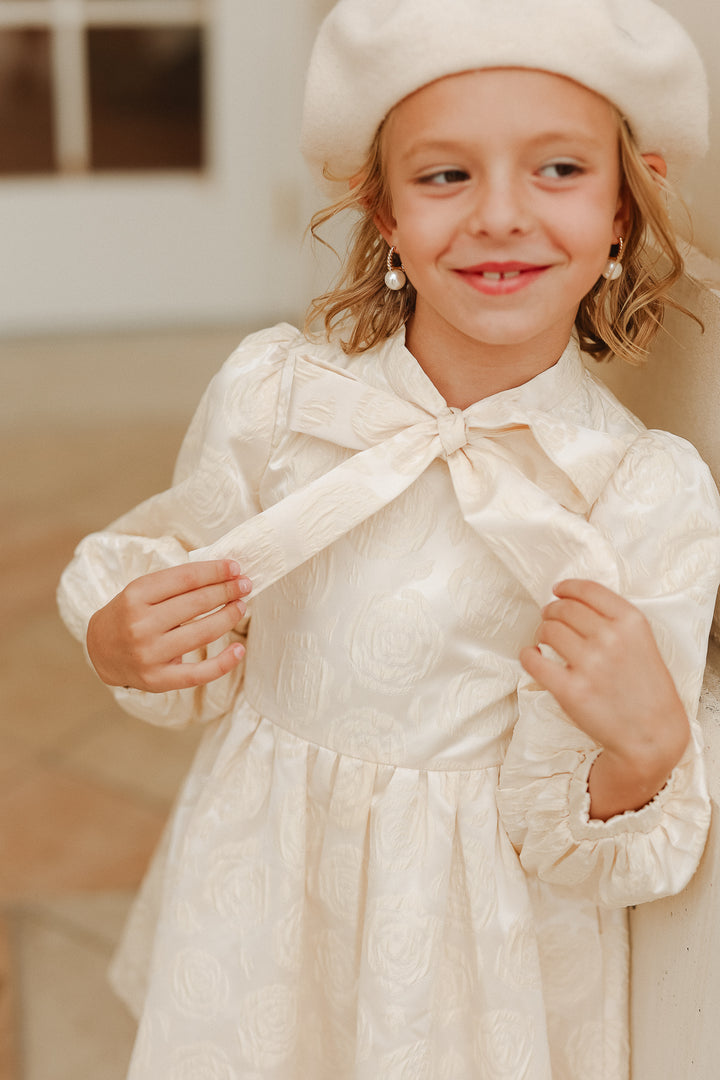 Mini Mercedes Dress in Cream