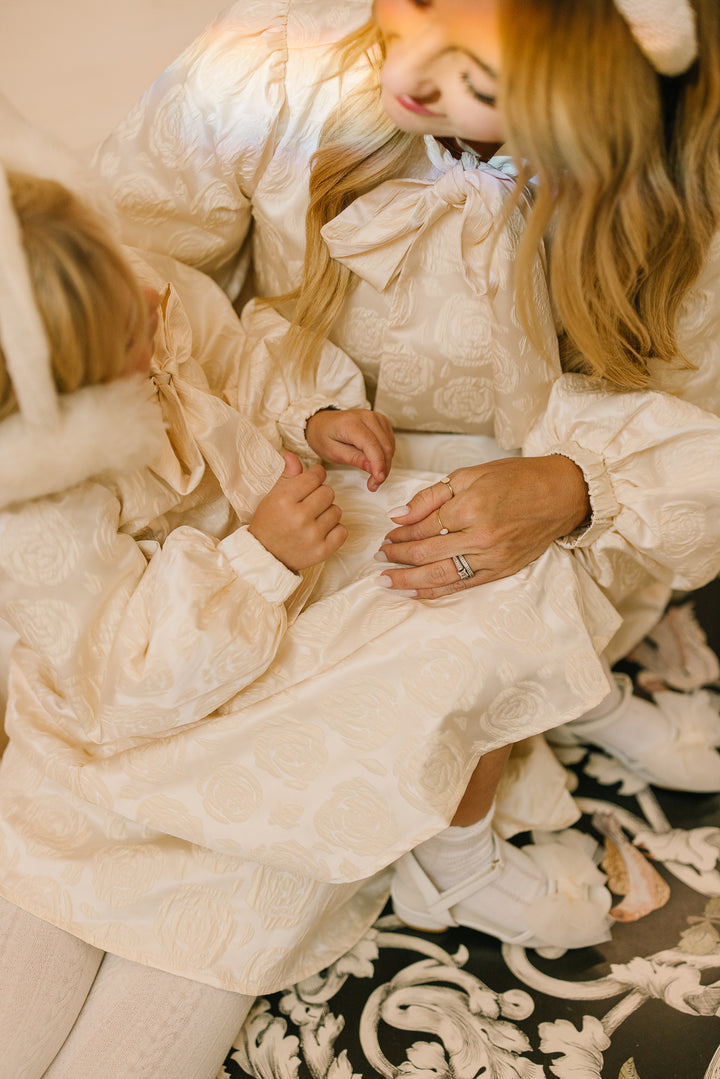 Mini Mercedes Dress in Cream