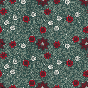 Green Florals