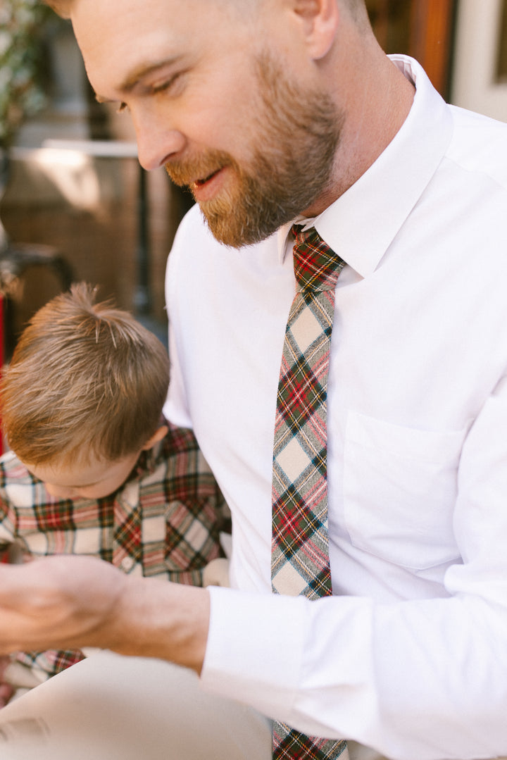 Ties in Merry Holiday Plaid