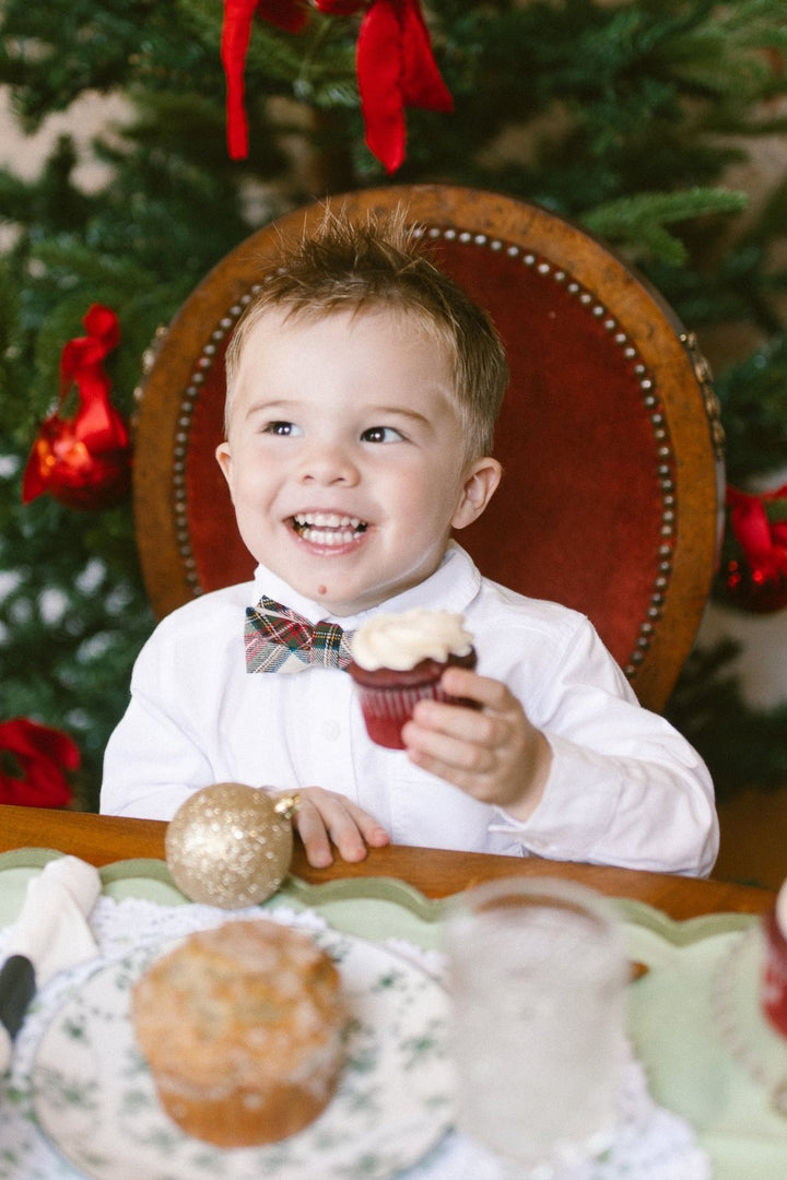 Ties in Merry Holiday Plaid