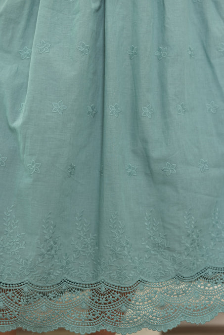 Messina Skirt in Dusty Teal