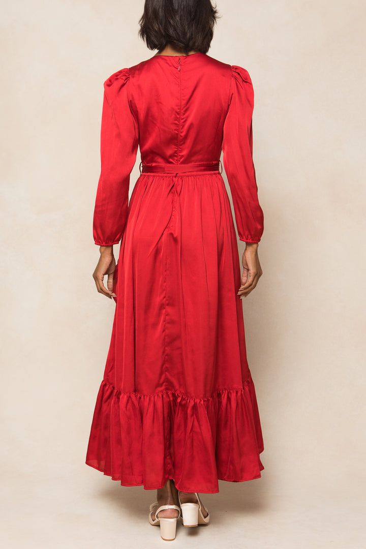 Mi Amor Dress in Red - FINAL SALE