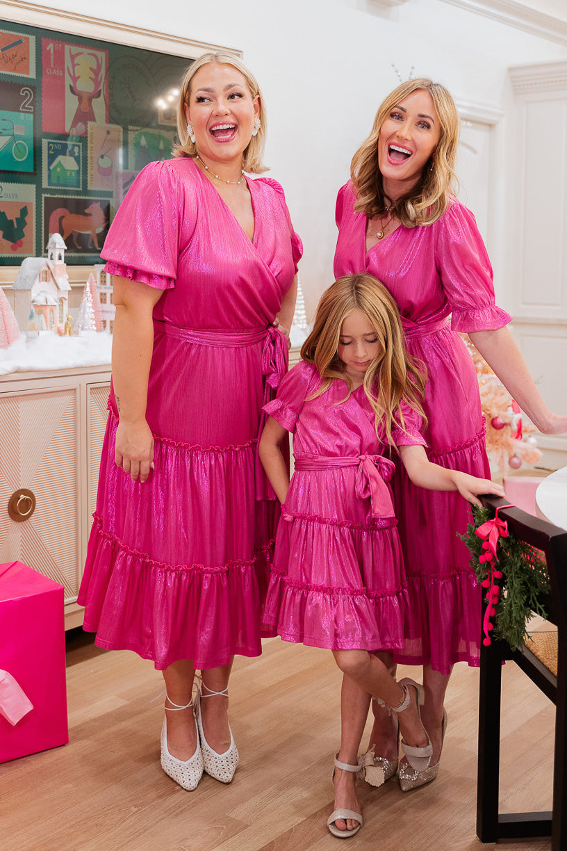 Coco Dress in Hot Pink – Ivy City Co