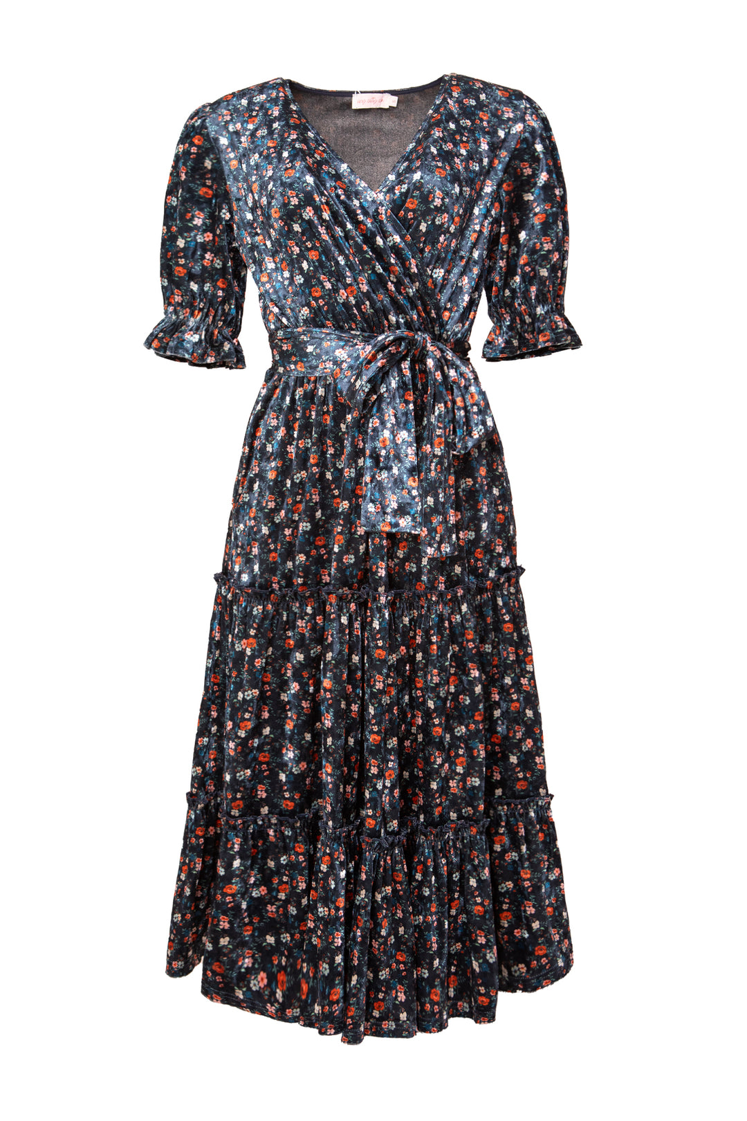 Millie Dress in Navy Floral