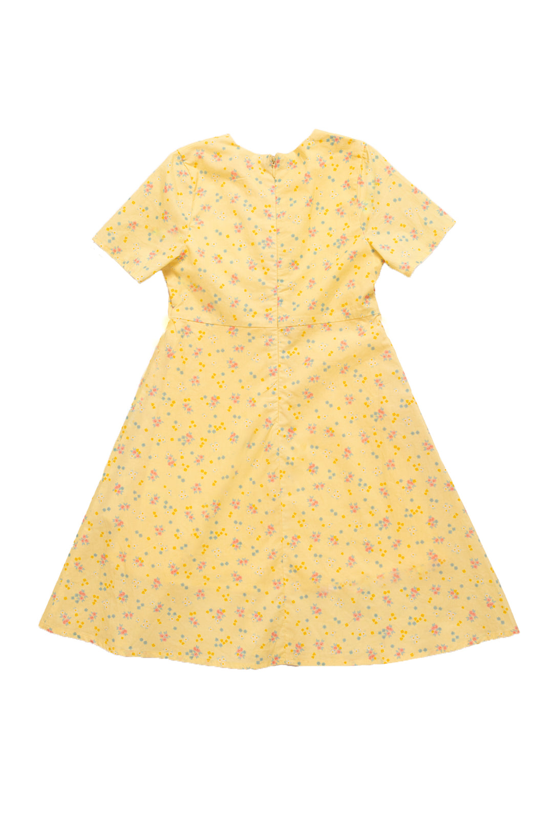 Mini Allie Dress in Yellow Floral
