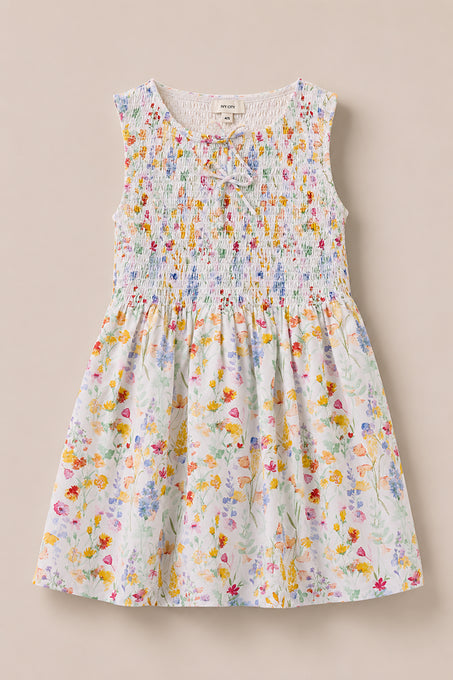 Mini Ana Dress in Floral Fields