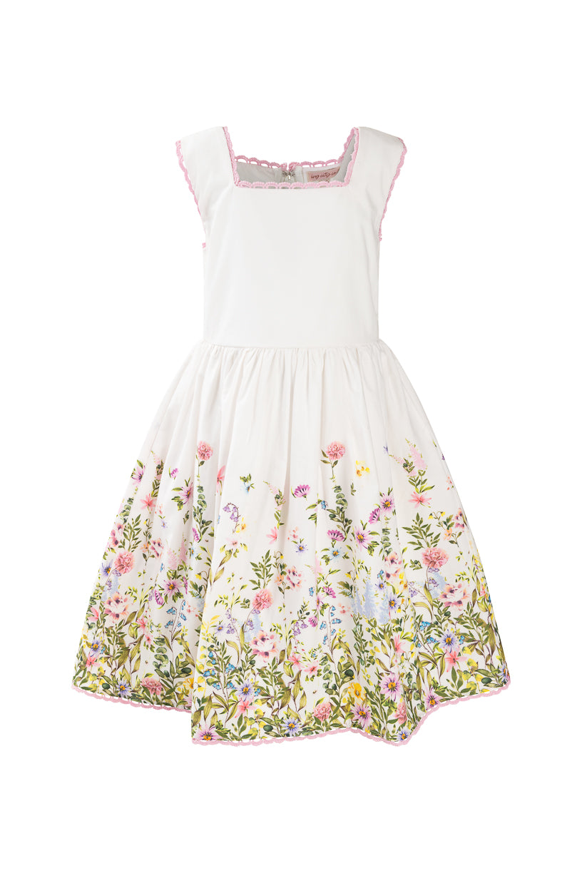 Mini Aspyn Dress in Pastel Floral