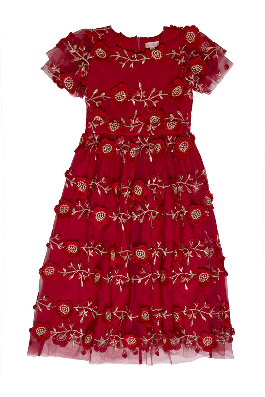 athena red dress Baobab Athena Maxi Dress