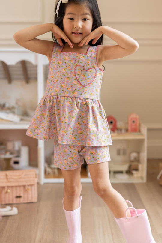 Mini Blair Play Set in Vibrant English Garden