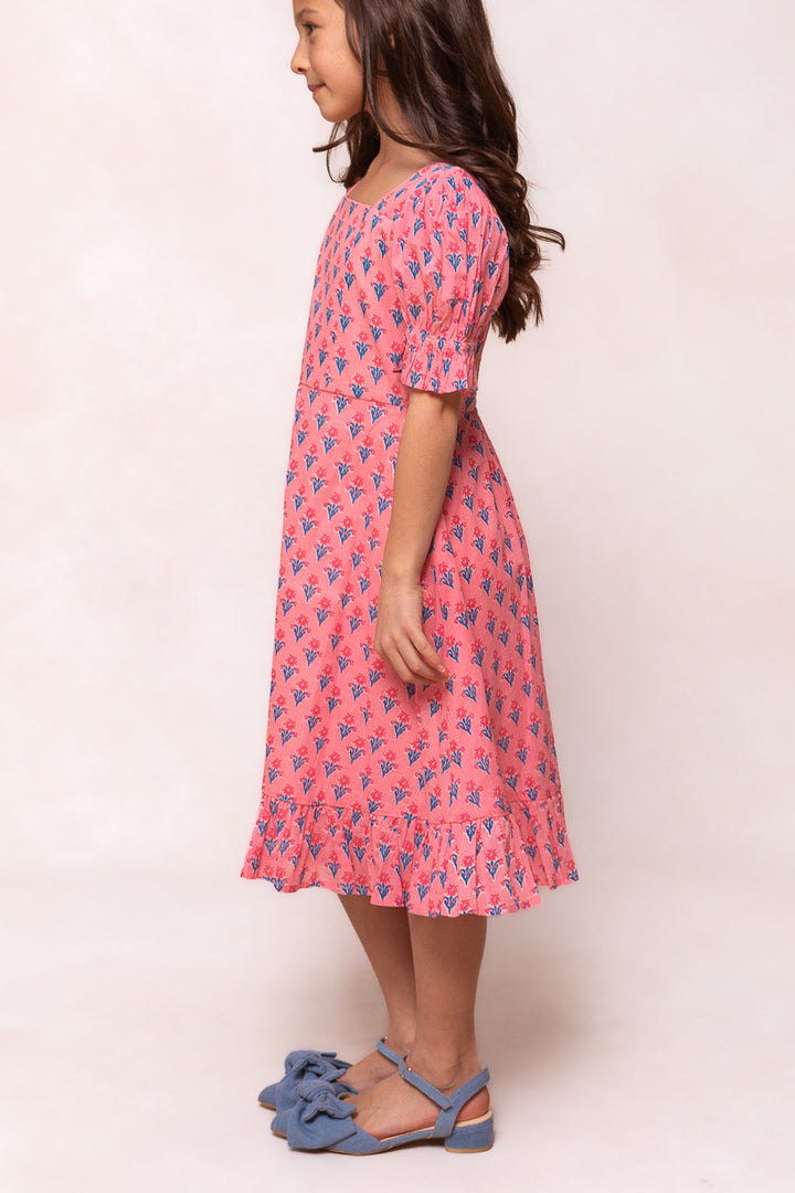 Mini Catalina Dress in Pink