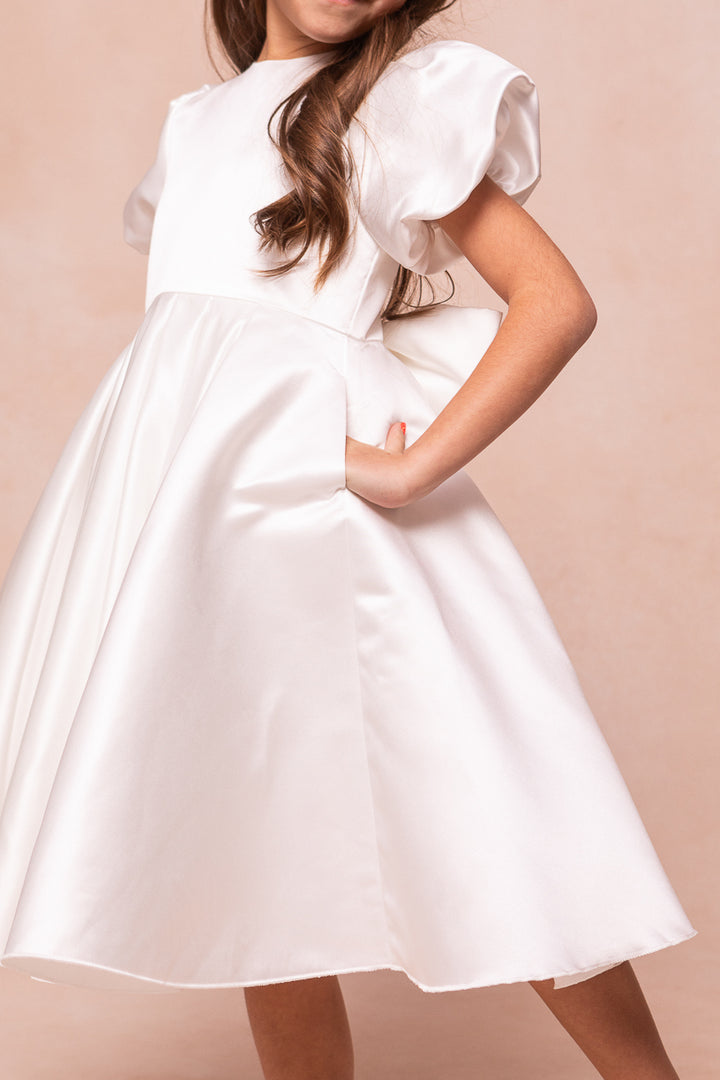 Mini Marlie Mae Dress in White