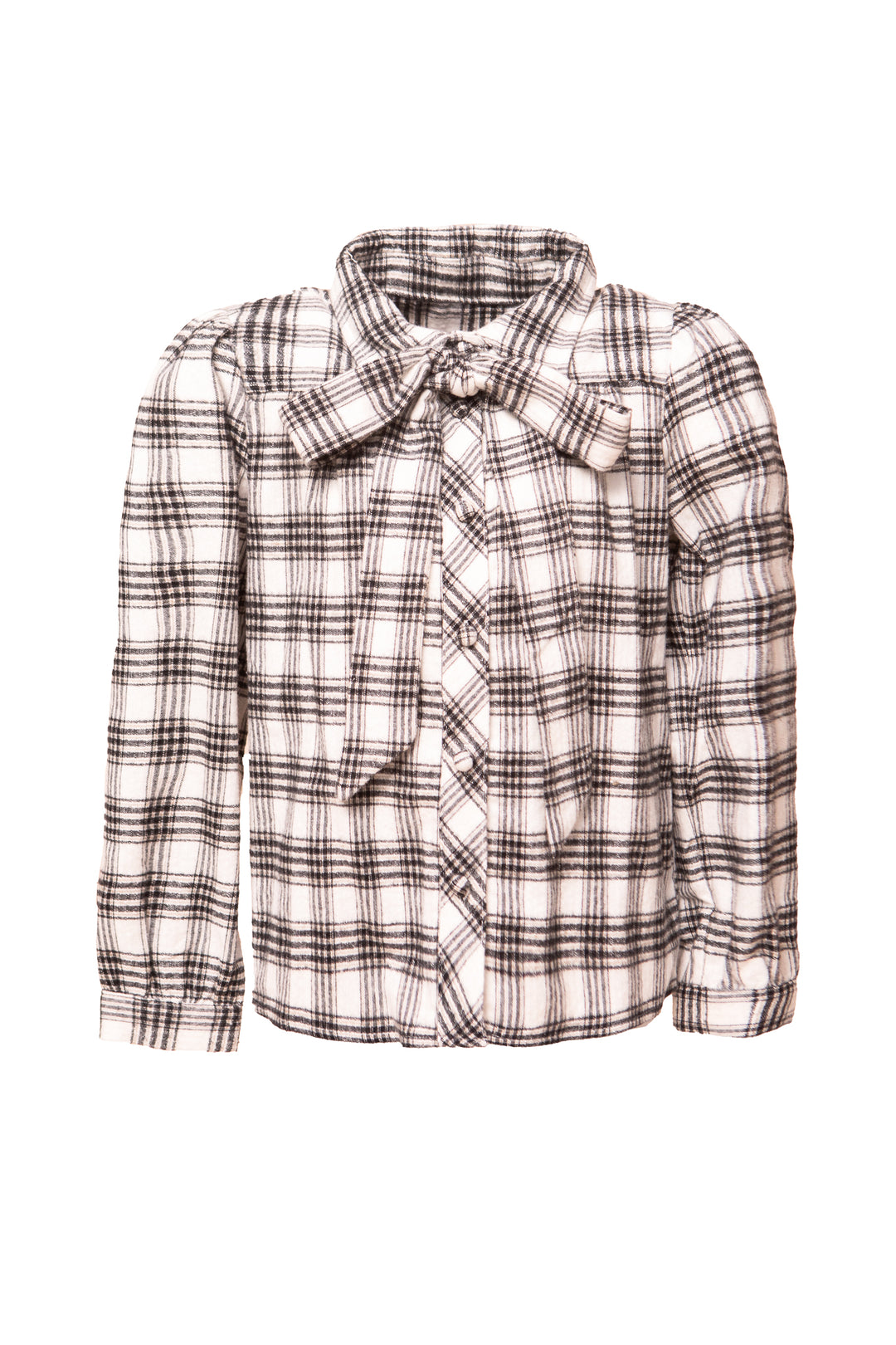 Mini Genevieve Blouse in Plaid - FINAL SALE