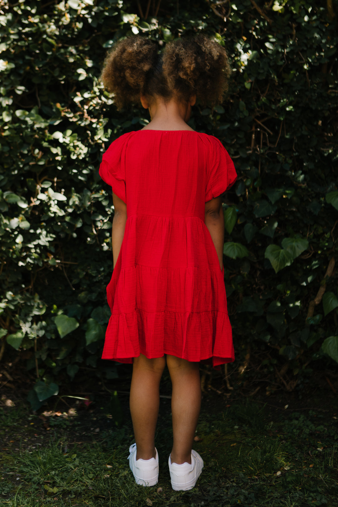 Mini Harvey Dress in Red
