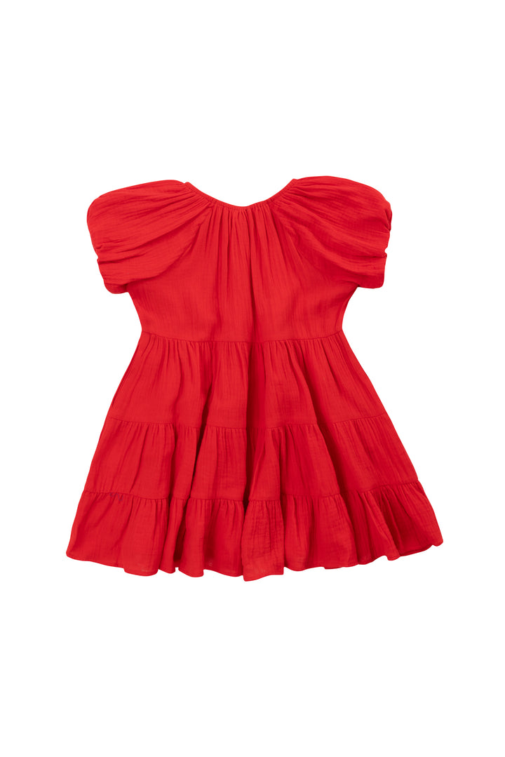 Mini Harvey Dress in Red
