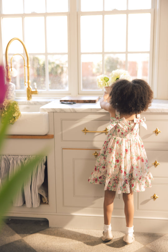 Mini Helene Dress in Vibrant Chinz