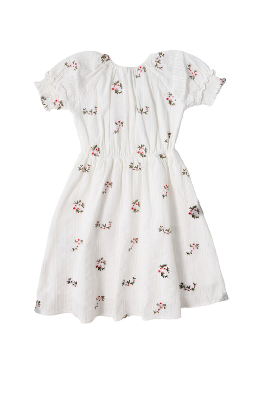 Mini Jessie Dress in Ditsy Embroidery 3T Mini Jessie Dress in Ditsy Embroidery 3T