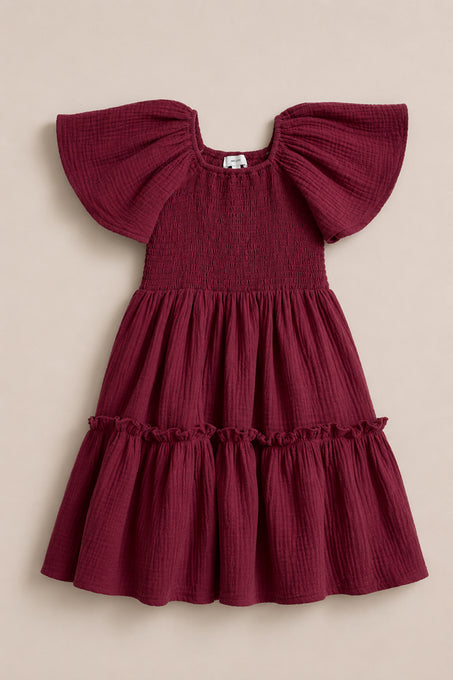 Mini Lennon Dress in Wildberry