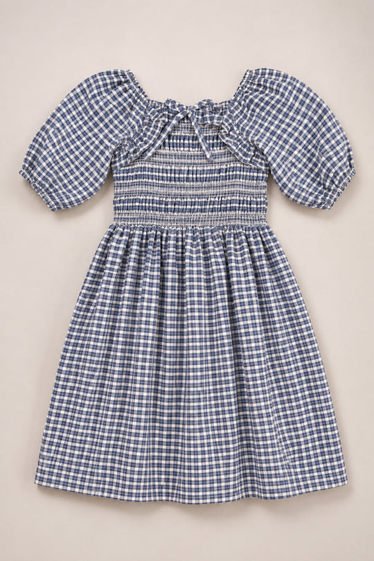 blue plaid mini dress Mae 3/4 Sleeve in Prussian stylish mens blazer Color:pink floo length Homecoming Shoes | Princess The Waverly Plaid Dress