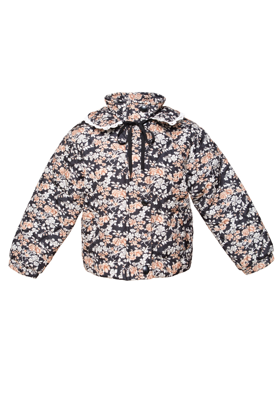 Mini McKenna Quilted Jacket in Floral