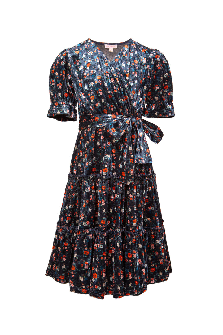 Mini Millie Dress in Navy Floral