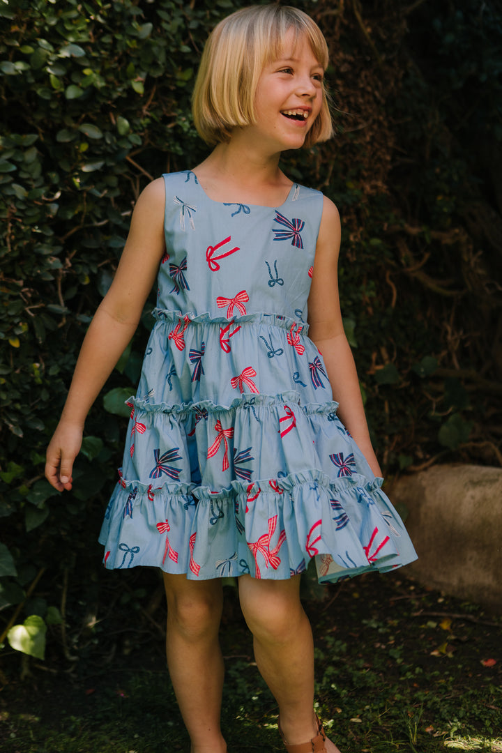 Mini Phoebe Dress in Bows