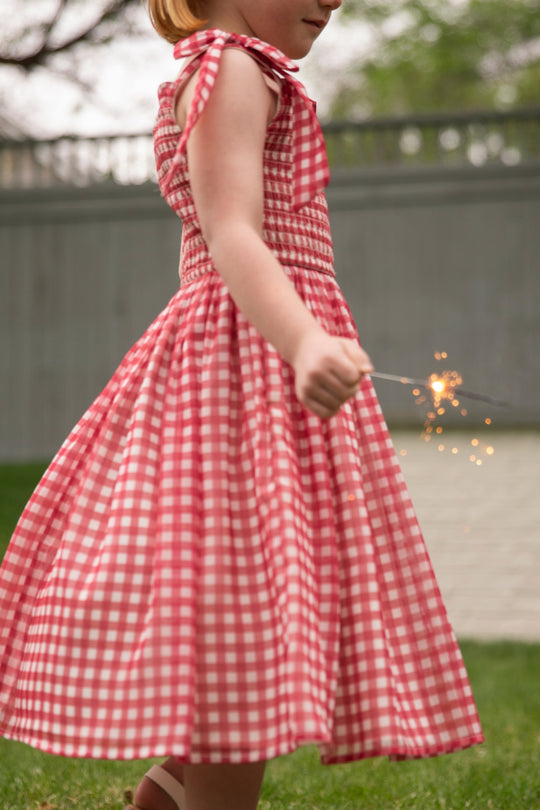 red gingham mini dress Cotton - The Nantucket Off The Shoulder Red Gingham Mini DressHow to style Mini Rayna Dress in Red