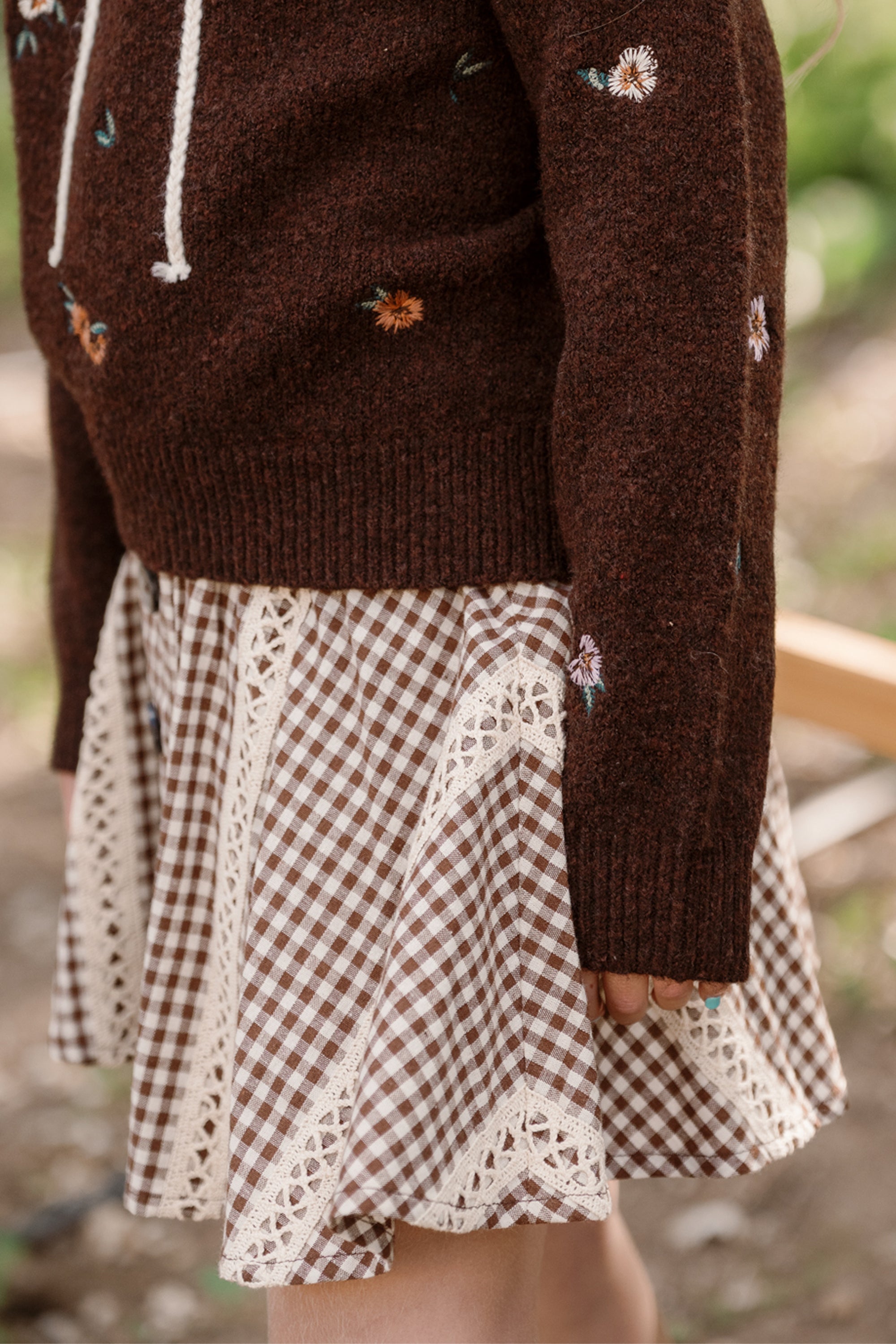 Mini Tash Skort in Hickory Gingham – Ivy City Co